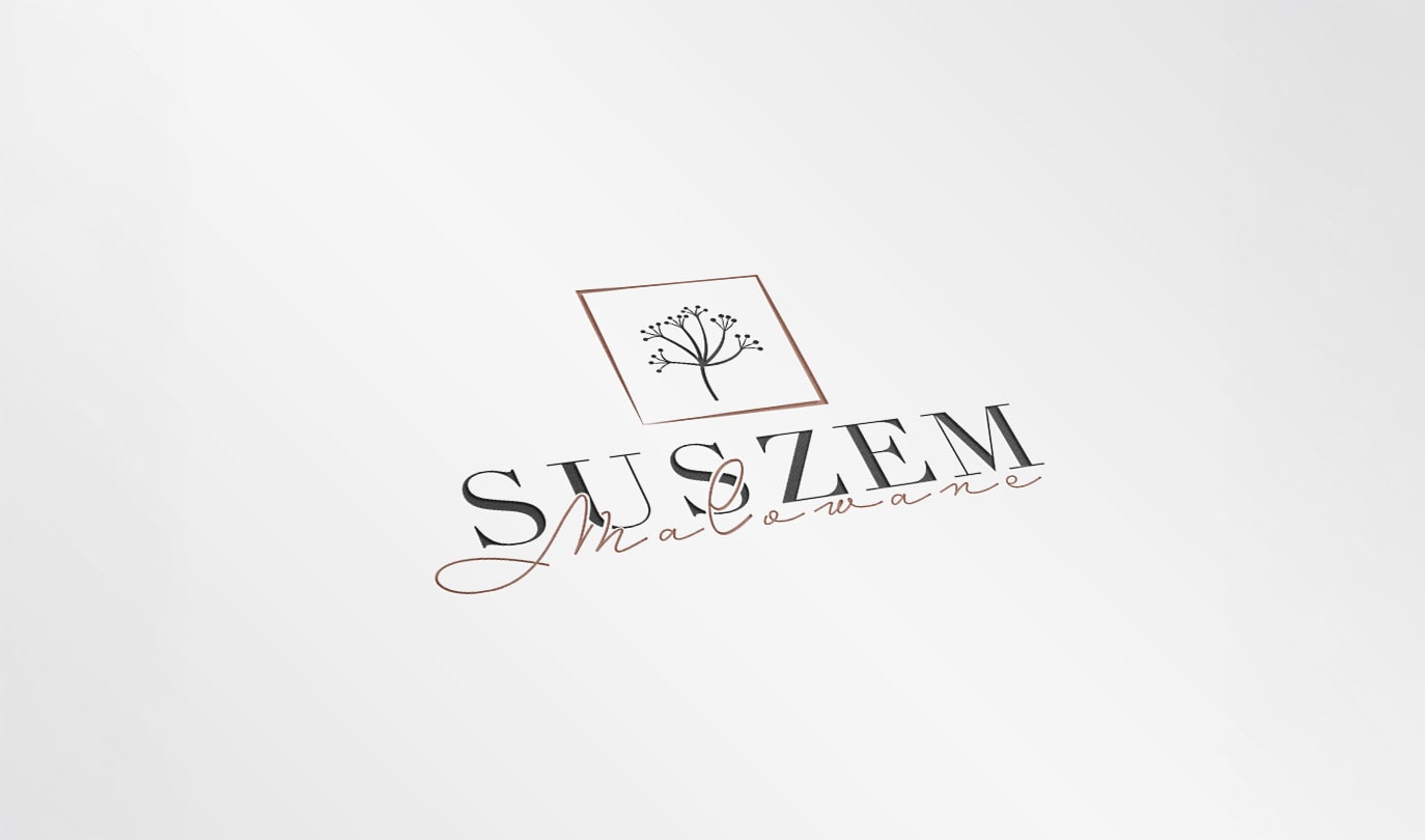 Suszem Malowane suszem malowane logo wizualizacja