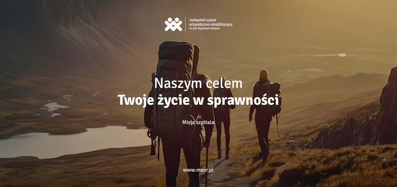 Małopolski Szpital Ortopedyczno-Rehabilitacyjny baner msor min
